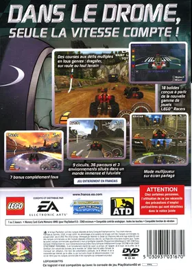 Drome Racers box cover back